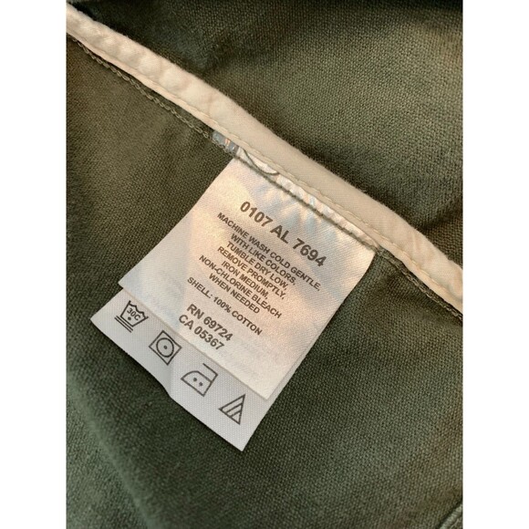 Columbia Utility Jacket Womens L Safari Field Chore Barn Military Olive Hiking - Picture 9 of 10